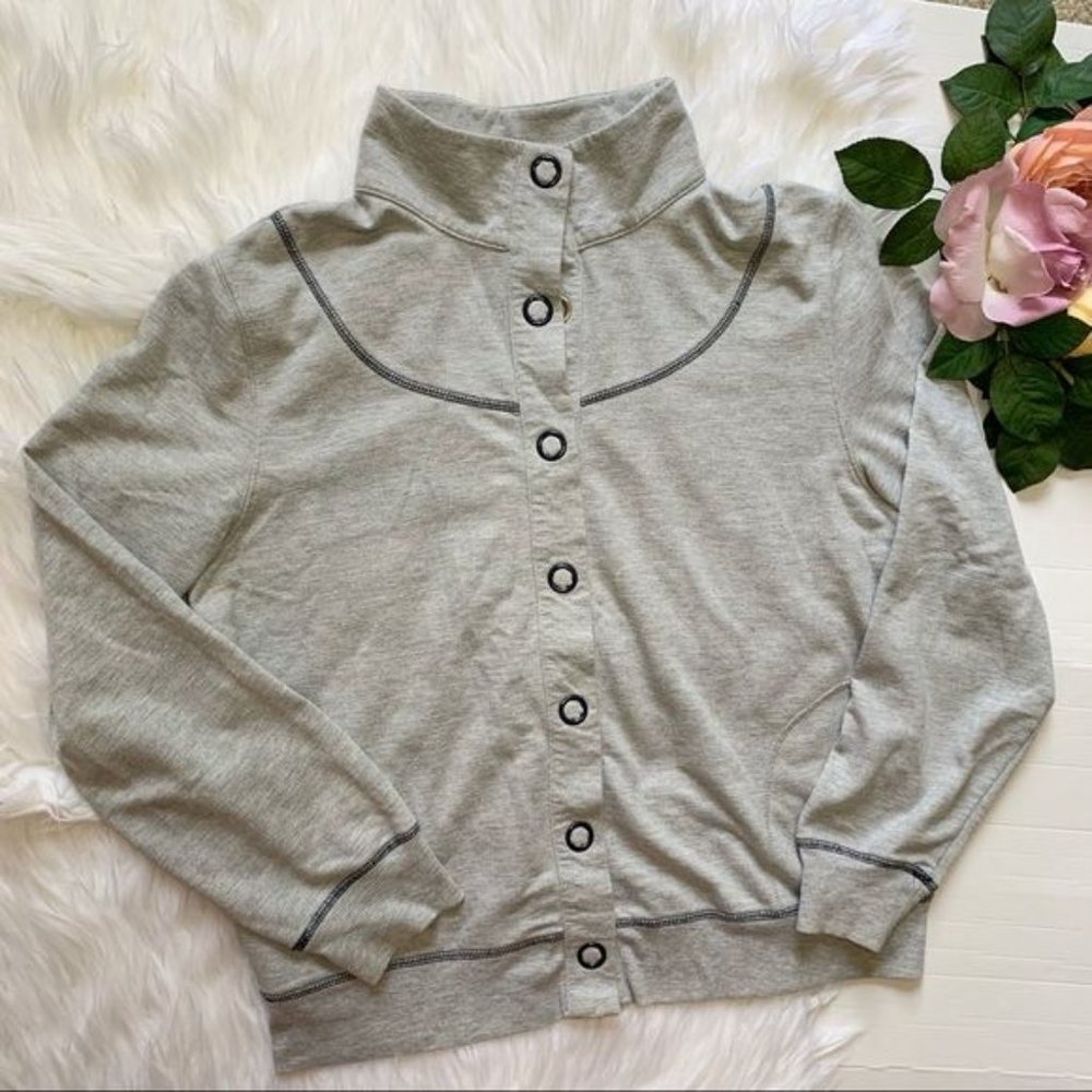 Vintage Cotton | Casual gray sweater